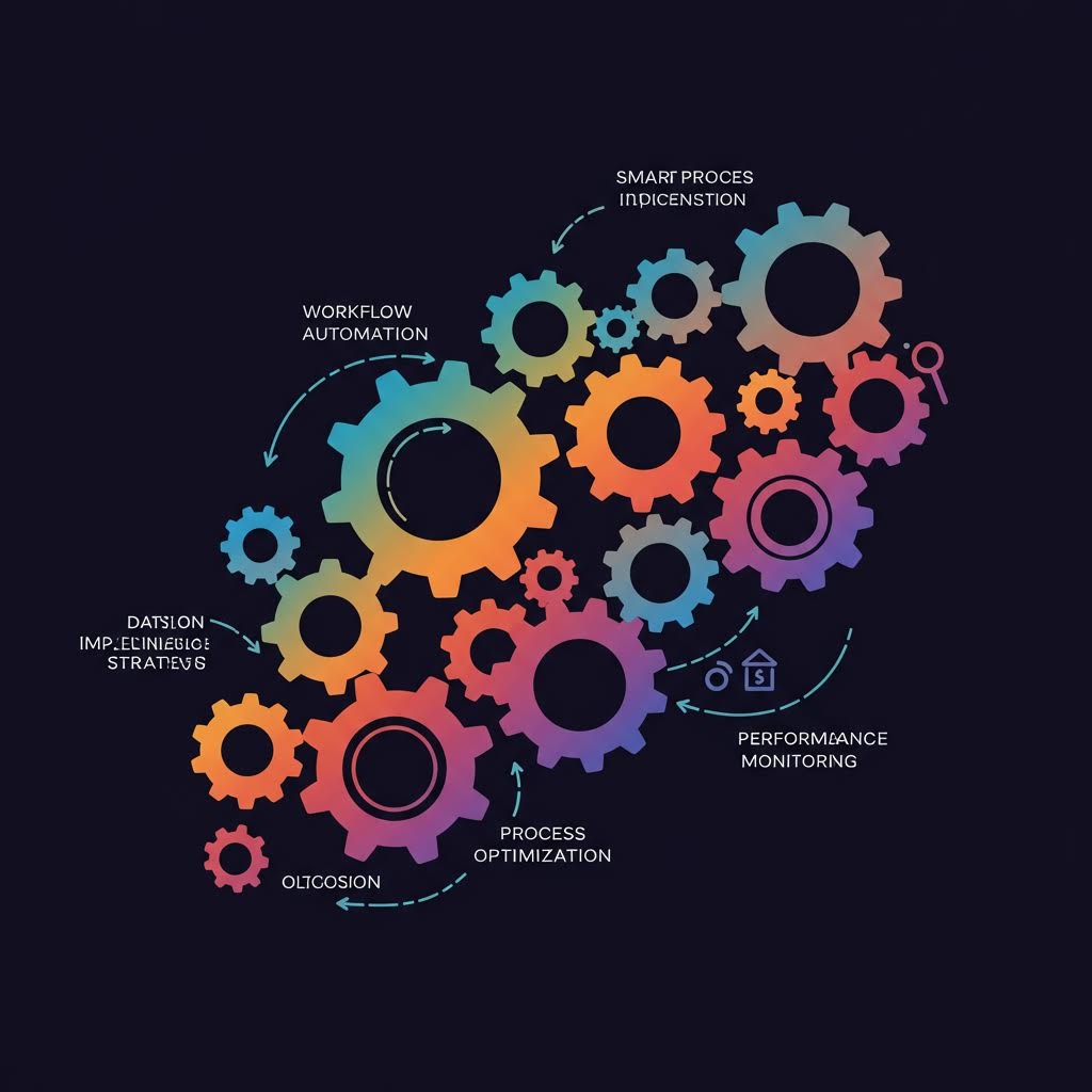 다채로운 기어들이 맞물려 흐르는 루믹스의 자동화 구조가 유기적으로 움직이는 시스템의 모습