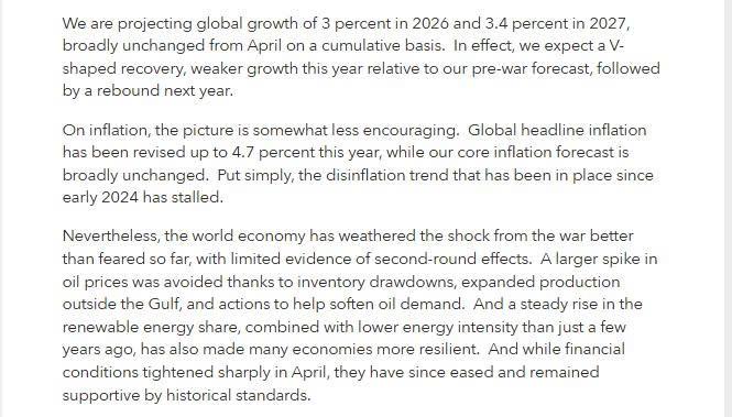 The IMF press briefing transcript allows readers to verify quoted statements and compare reported figures with the original remarks.