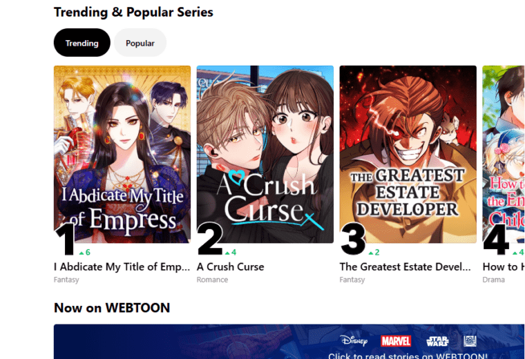 Comparing Webtoon and Web Novel Platforms by Translation Quality, Release Speed, and Catalog Size